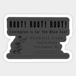 Covington Blue Sox Root Sticker